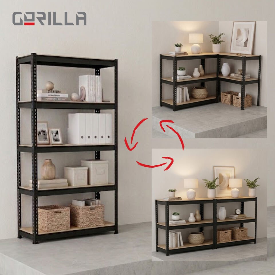 Gorilla Modular Shelf / Wood / Anthracite