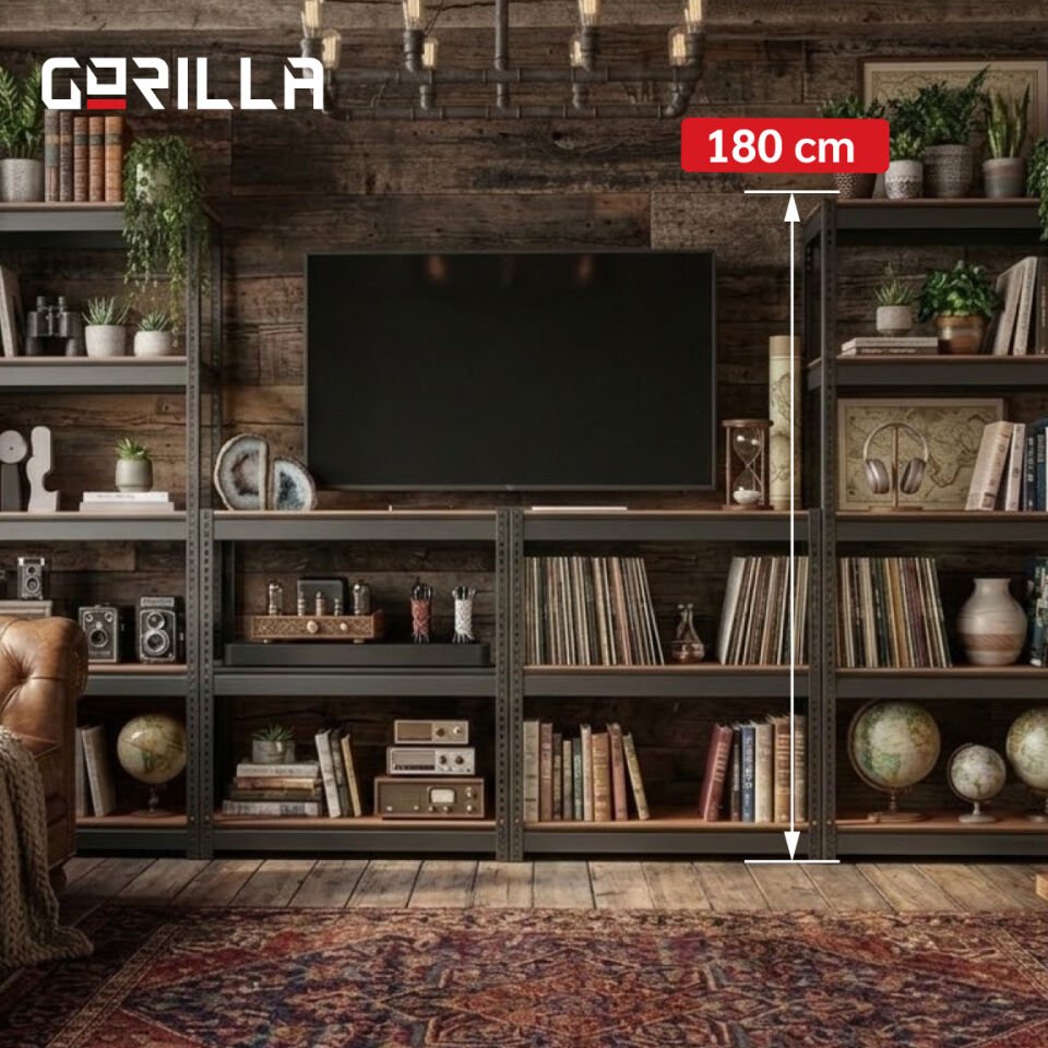 Gorilla Modular Shelf / Wood / Anthracite
